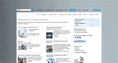 Desktop Screenshot of festo-didactic.com